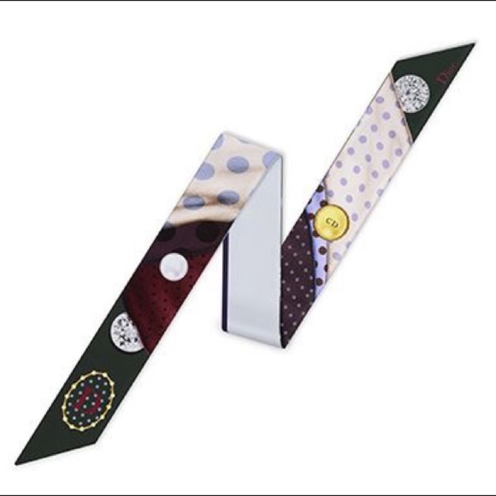 Dior skinny scarf Twilly ABCDior “D” Mitzah
